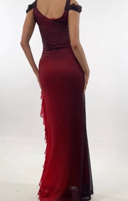 Suspenders Waist-Tight Sheath Dress