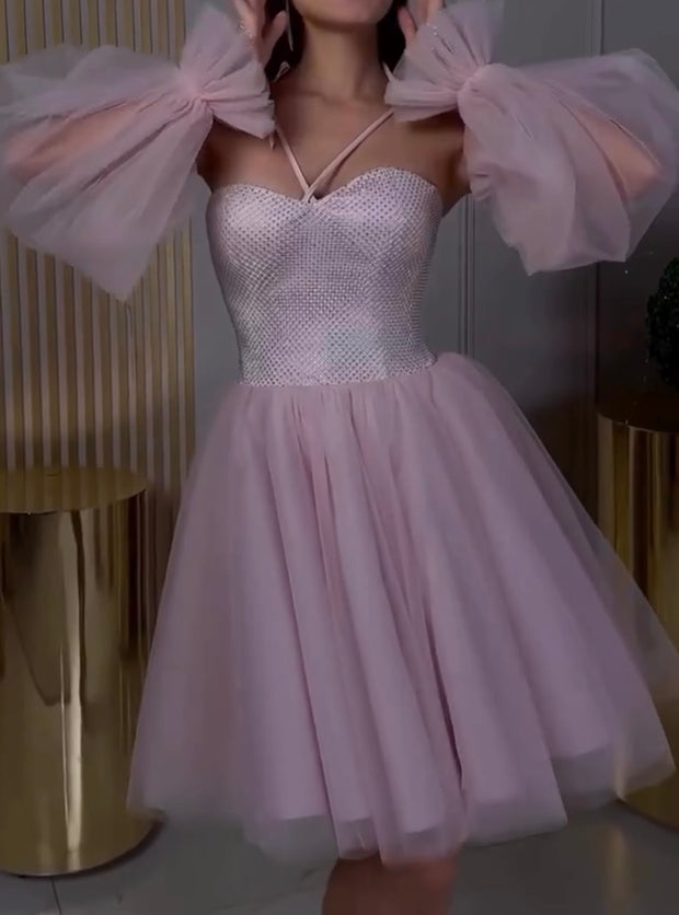 Spaghetti Straps Sleeveless Sexy Sequin Fashion Pettiskirt Skirt
