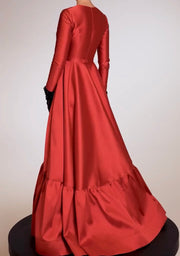 Large Swing Sexy Dress Trailing Evening Dress