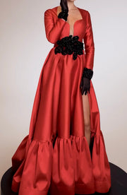 Large Swing Sexy Dress Trailing Evening Dress