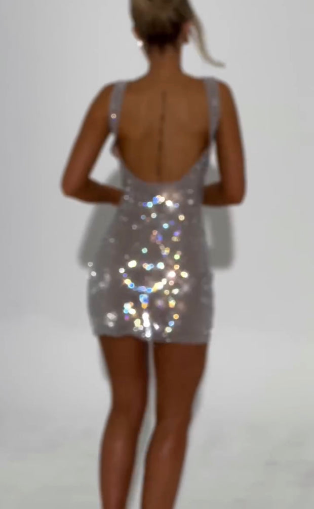 Sexy Sequins Dress